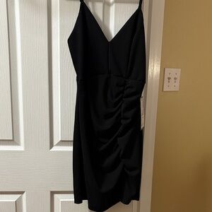 Emerald Sundae Black Mini Dress